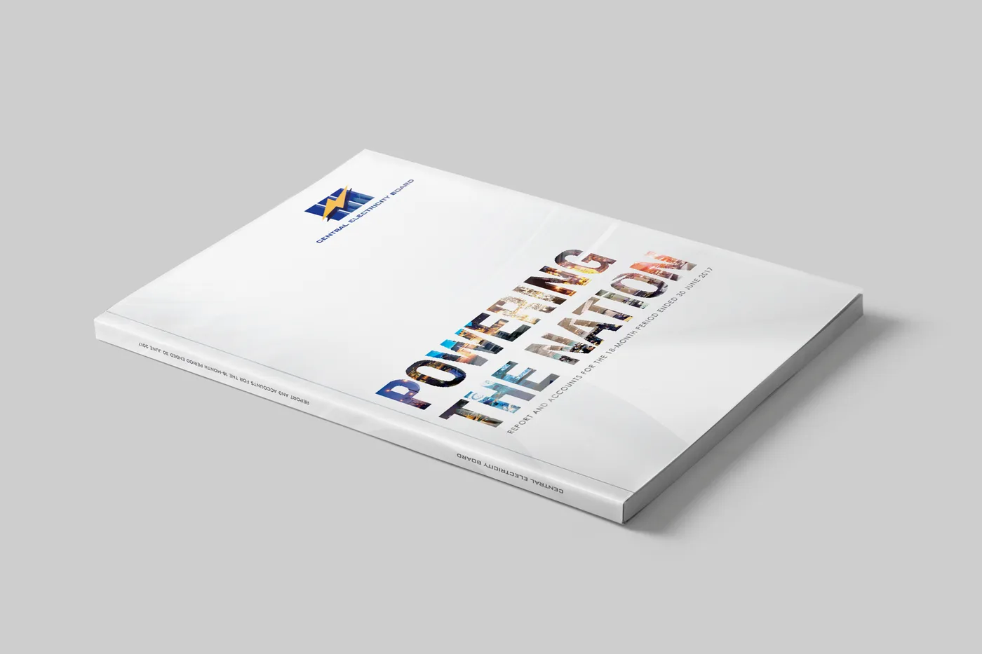 CEB “Powering the Nation” — cover, 2017, CEB, Annual reports, Logos Publicity Limited, Mauritius