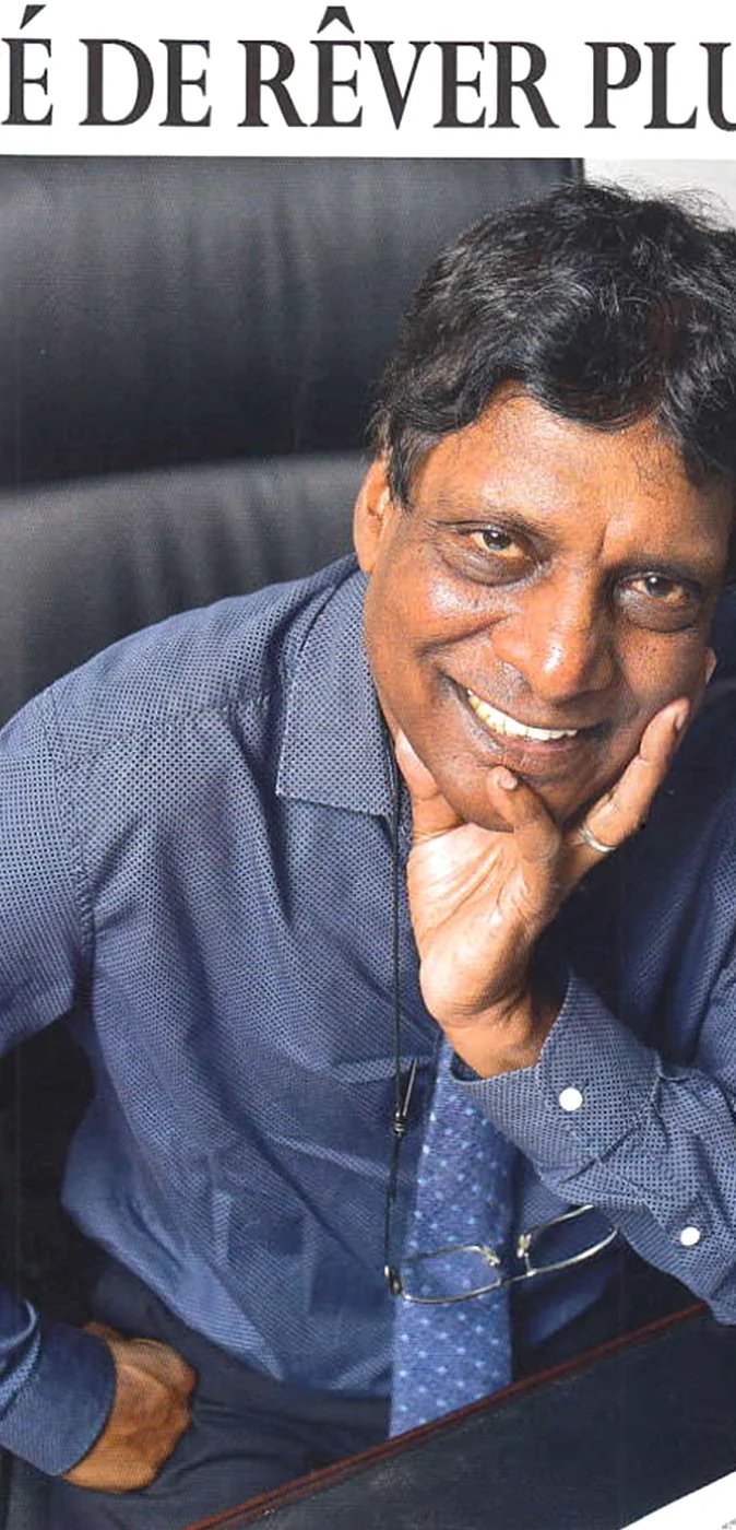 Cyril Palan, founder of Logos Publicity, 2017, Logos, Team through the years, Logos Publicity Limited, Mauritius