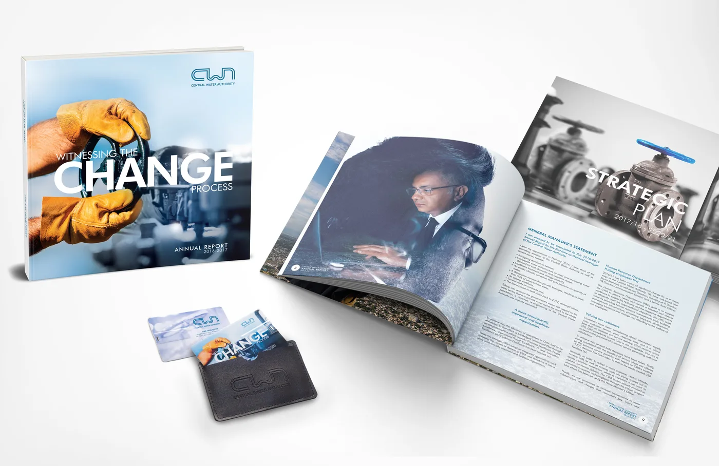 CWA annual report, 2019, CWA, Annual reports, Logos Publicity Limited, Mauritius